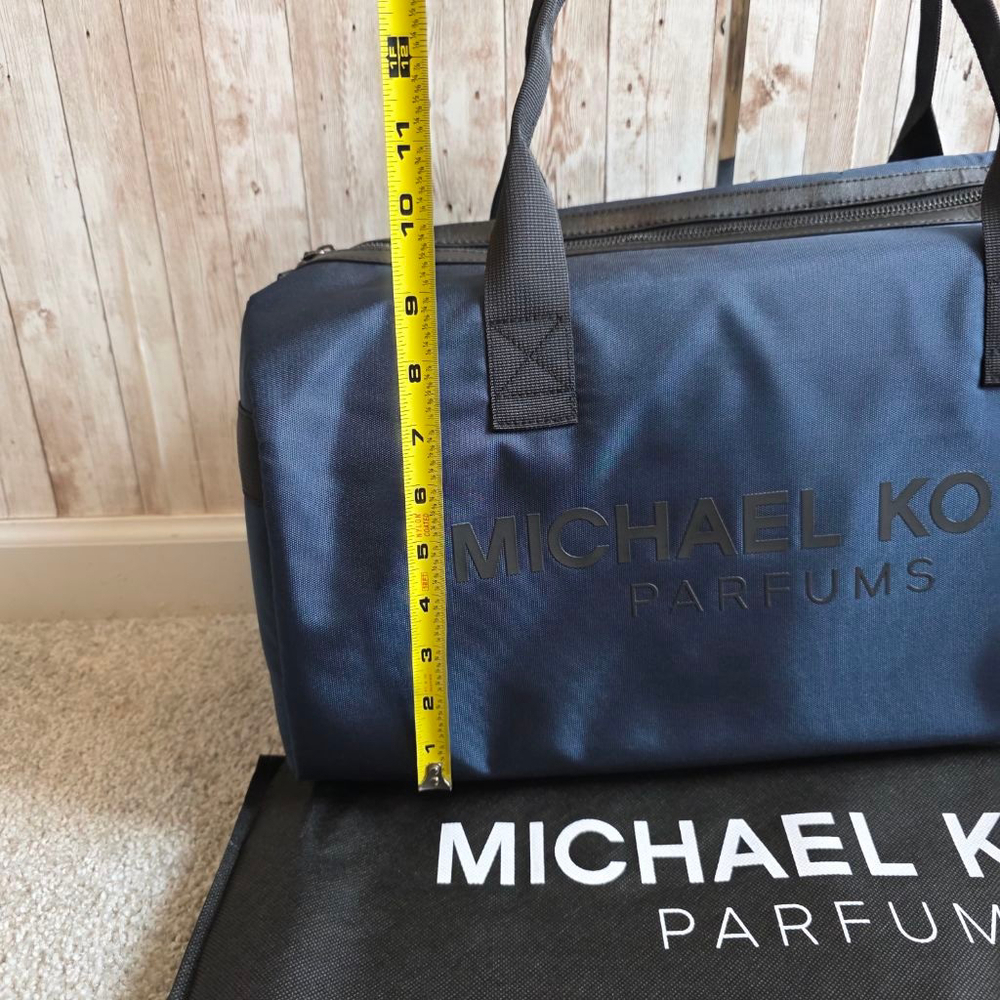 Michael Kors Navy Black Duffel Bag - Picture 3 of 8
